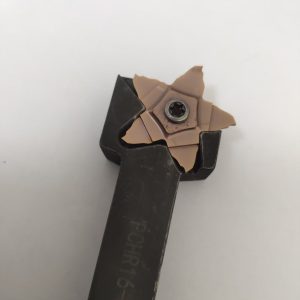 PENTA24N 5-Edge Carbide Grooving Insert for Circlip Grooves and Deep Grooving
